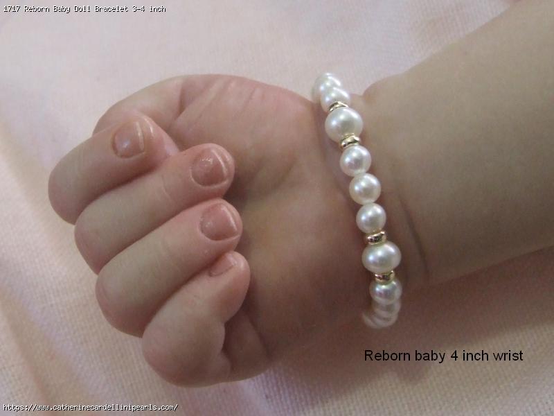 Reborn Baby Doll Bracelet 3-4 inch wrist